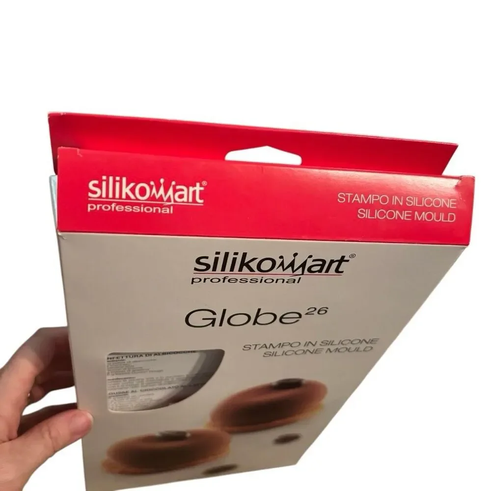 SilikoMart Globe26 Silicone Mould Italy*New*